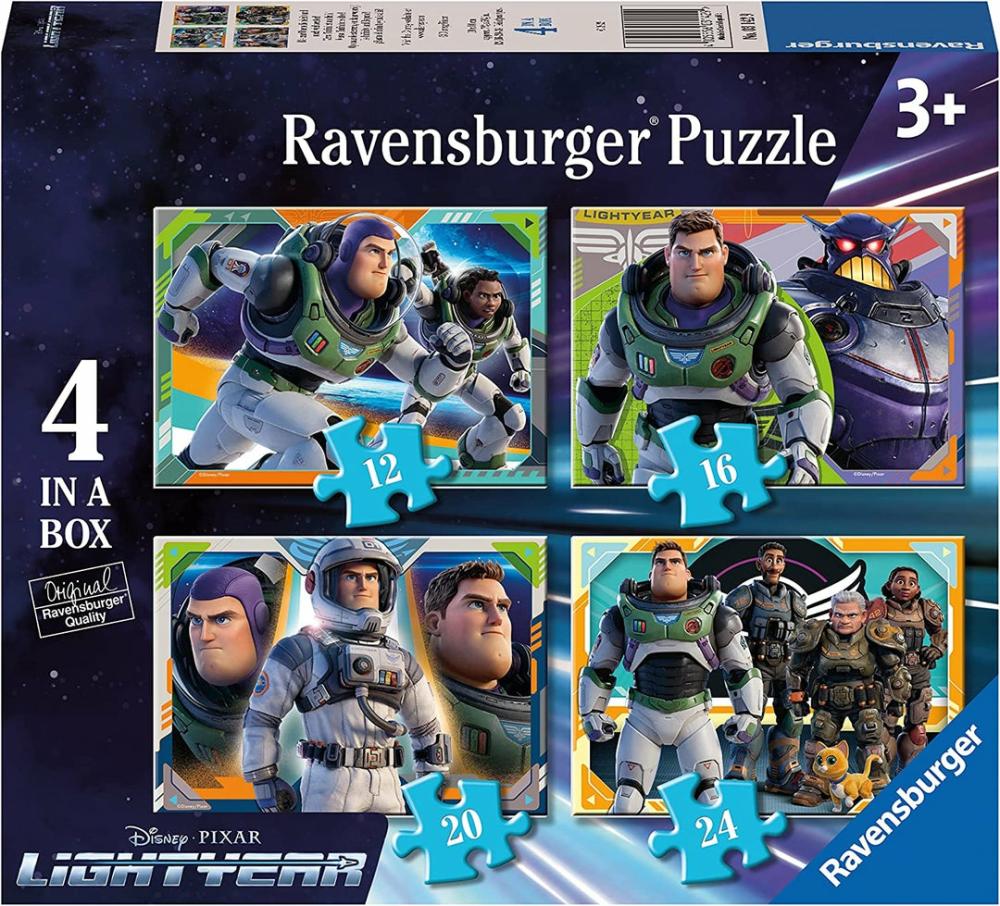 03142 Lightyear 4 In A Box  |  Puzzles Puzzles Puzzles