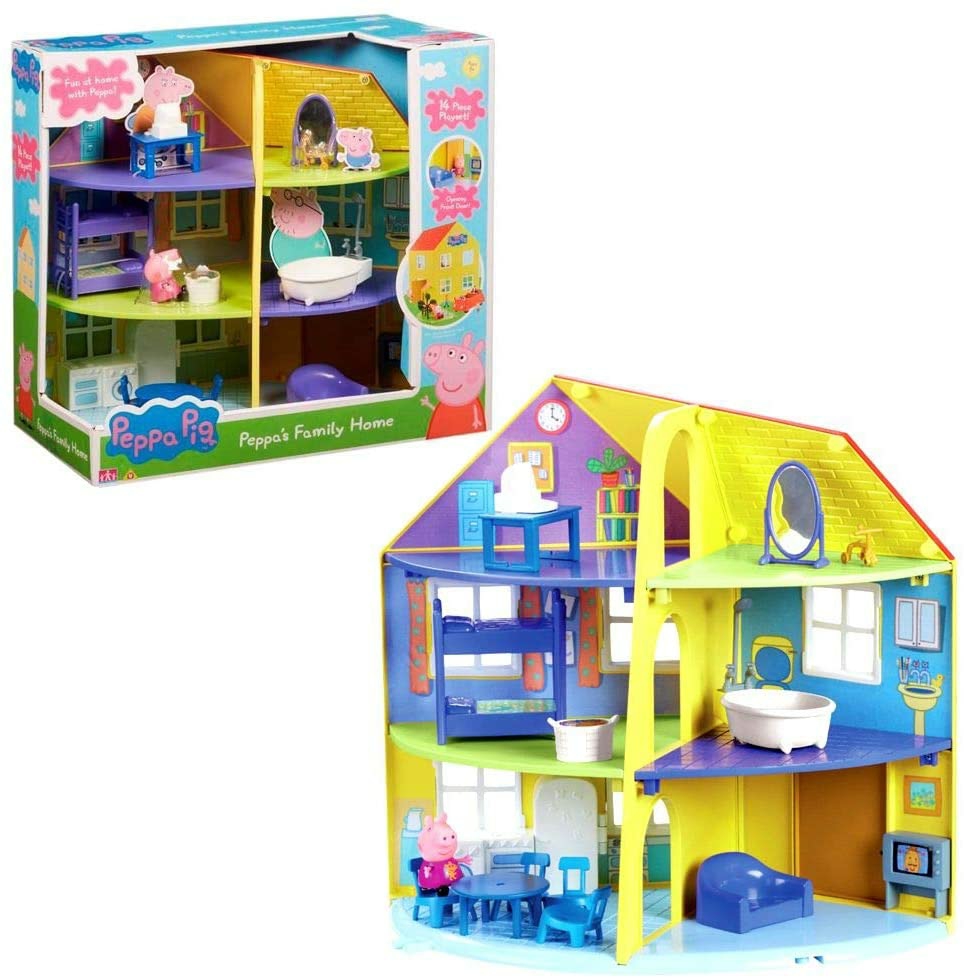 06384 Peppa’s Family Home Playset  |  Play Figures & Vehicles Play Figures & Vehicles Play Figures & Vehicles