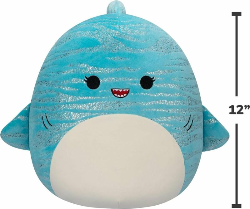 12" Lamar – Blue Whale Shark  |  Plushes And Soft Toys Plushes And Soft Toys Plushes And Soft Toys