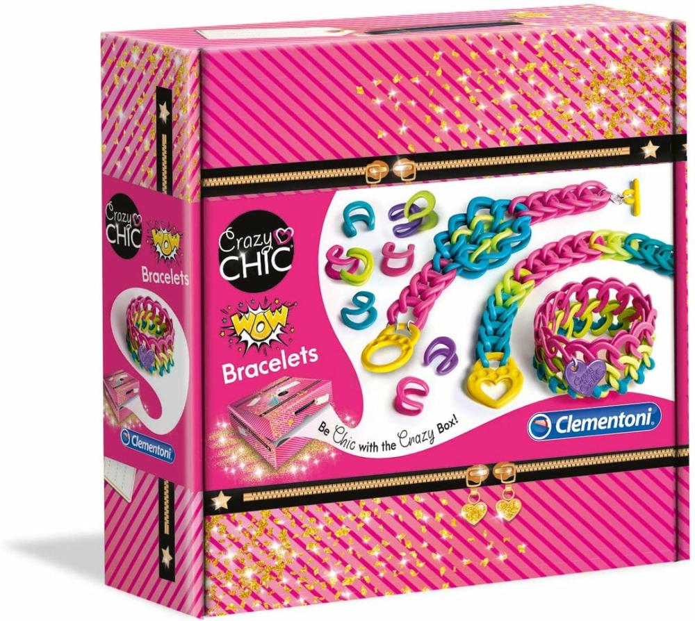 18585, Crazy Chic Wow Bracelets Jewellery Kit For Children, Ages 7 Ye  |  Arts & Crafts Arts & Crafts Arts & Crafts