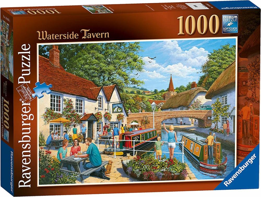 19695 Waterside Tavern, 1000Pc  |  Puzzles Puzzles Puzzles