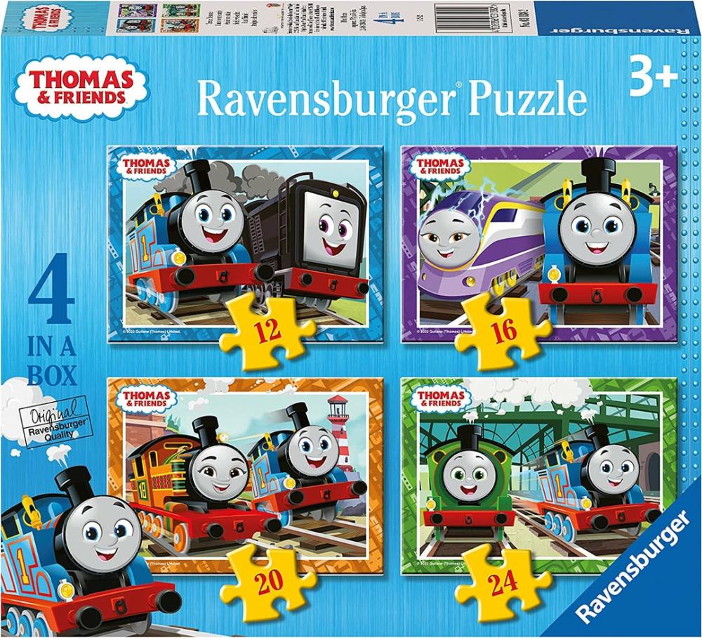 3138 Thomas & Friends 4 In A Box  |  Puzzles Puzzles Puzzles