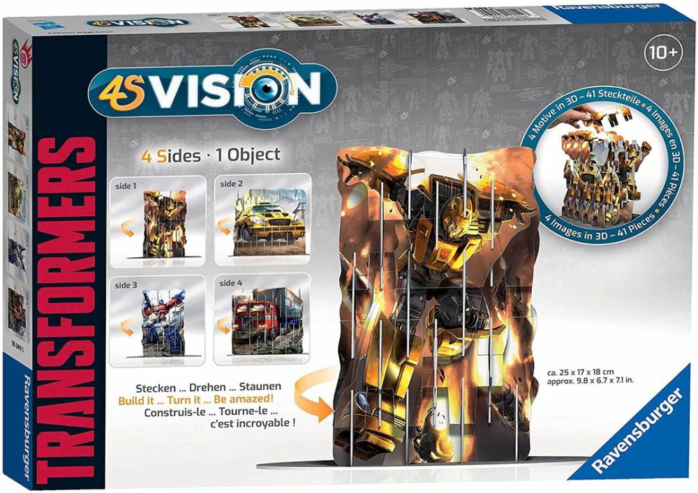 4S Vision Transformers Cats Slot Fit 3D Puzzle  |  Puzzles Puzzles Puzzles