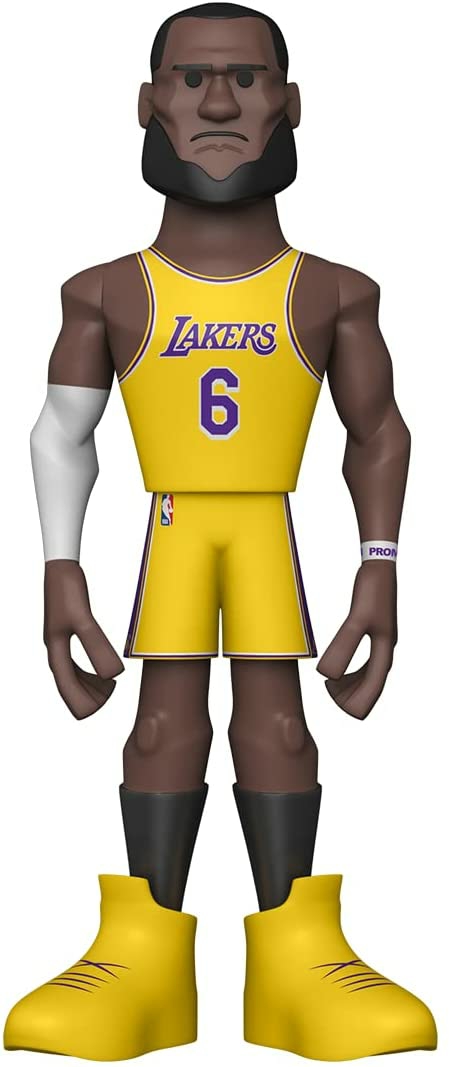 57291 Gold 5" Nba: Lakers- Lebron W/Chase  |  Action Figures Action Figures Action Figures