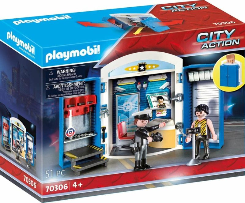 70306 City Action Police Station Play Box For Children Ages 4+  |  Play Figures & Vehicles Play Figures & Vehicles Play Figures & Vehicles