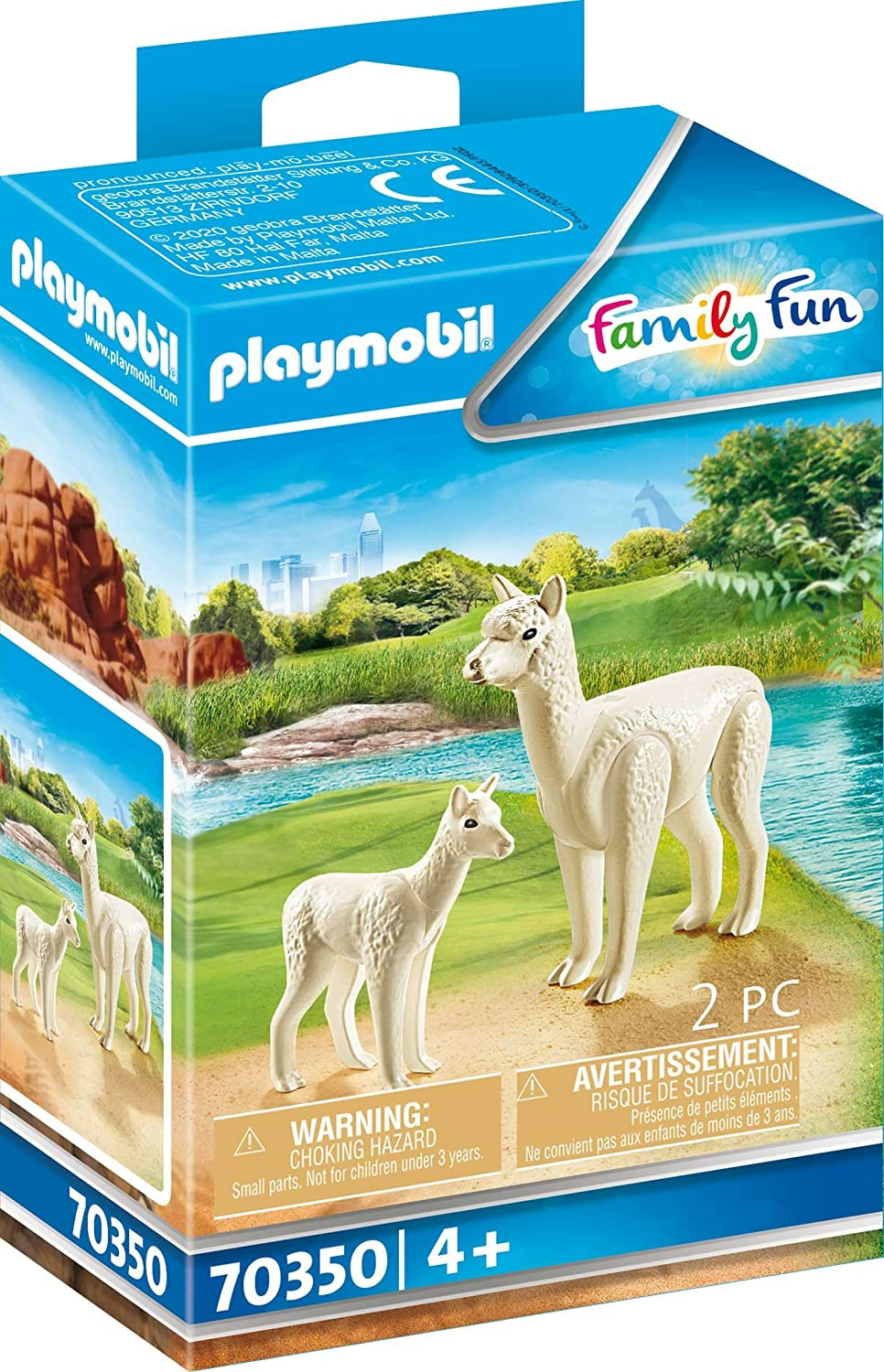 70350 Family Fun Alpaca With Baby  |  Play Figures & Vehicles Play Figures & Vehicles Play Figures & Vehicles