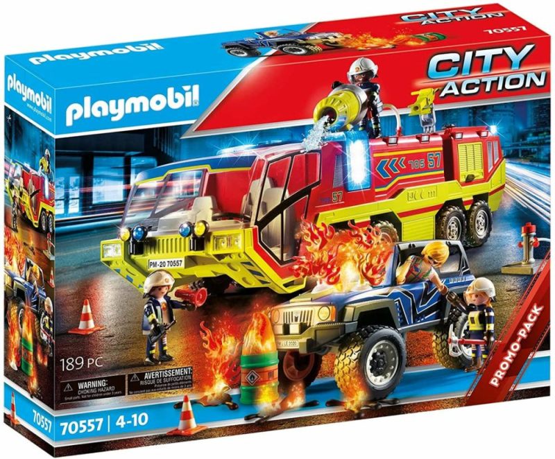 70557 City Action Fire Engine With Truck, Incl. Light And Sound Effects  |  Play Figures & Vehicles Play Figures & Vehicles Play Figures & Vehicles