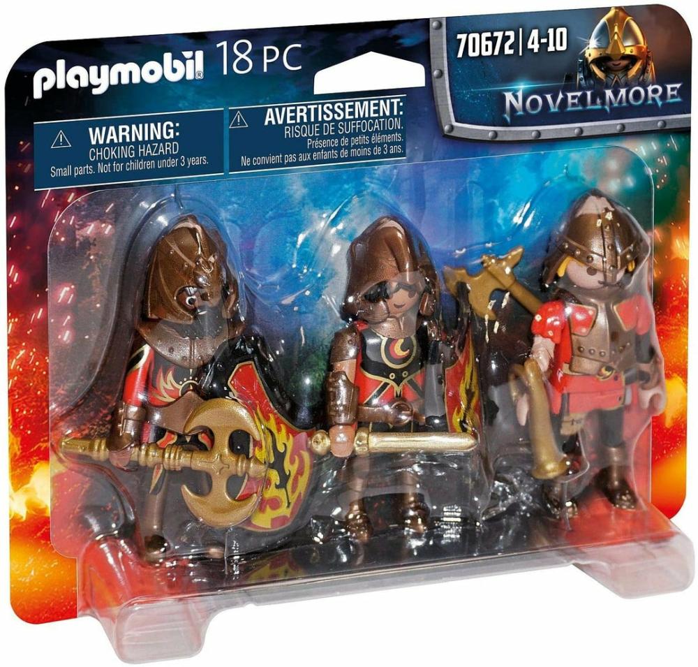 70672 Novelmore Knights Burnham Raiders 3 Figure Set  |  Play Figures & Vehicles Play Figures & Vehicles Play Figures & Vehicles