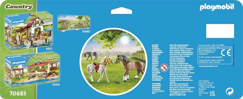 70683 3 Horses, Multicoloured, One Size  |  Pretend Play Pretend Play Pretend Play