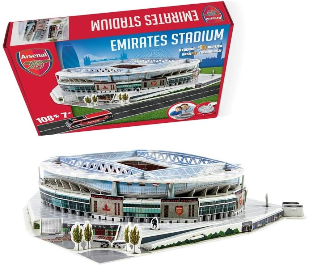 Arsenal Emirates Stadium 3D Puzzle  |  Puzzles Puzzles Puzzles