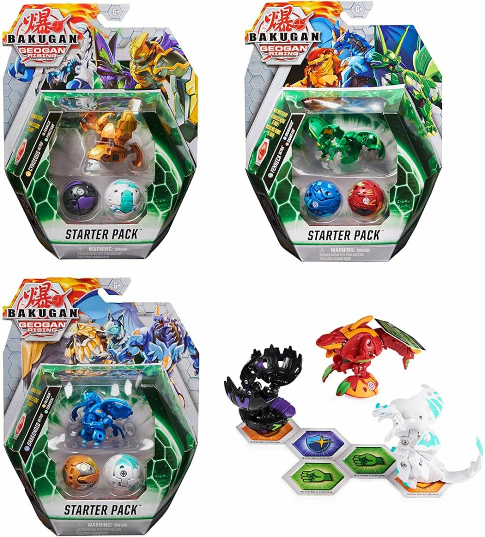 Bakugan Geogan Rising 6061567 – Season 3 Starter Pack Geogan Marbles With 6 Baku  |  Playsets & Building Playsets & Building Playsets & Building