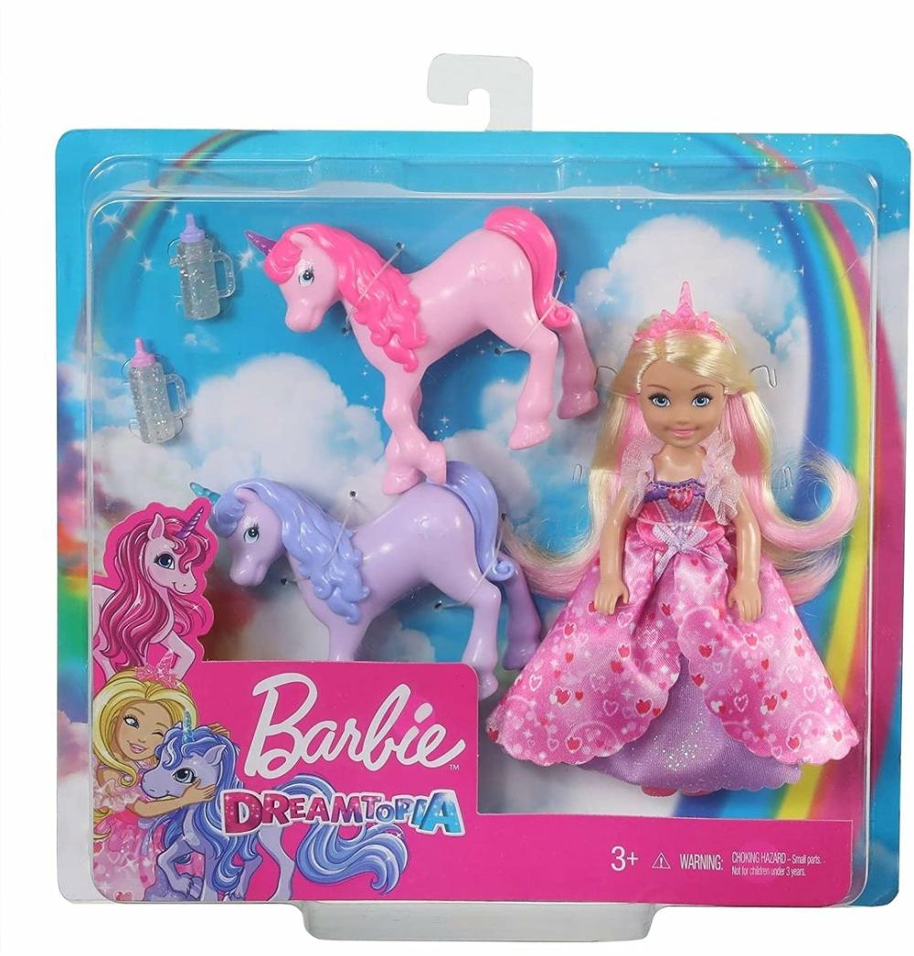 Barbie Gjk17 Dreamtopia Doll And Unicorns  |  Playsets & Building Playsets & Building Playsets & Building