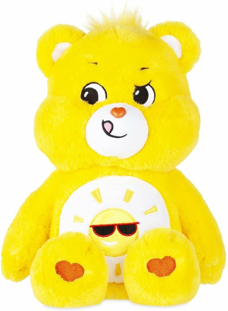 Care Bears 22087 14 Inch Medium Plush Funshine Bear, Collectable Cute Plush Toy, Cuddly Toys For Children, Soft Toys For Girls And Boys, Cute Teddies Suitable For Girls And Boys Aged 4 Years +  |  Plushes And Soft Toys Plushes And Soft Toys Plushes And Soft Toys