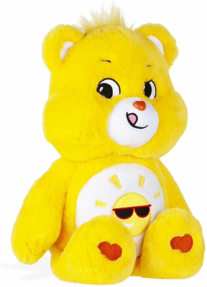 Care Bears 22087 14 Inch Medium Plush Funshine Bear, Collectable Cute Plush Toy, Cuddly Toys For Children, Soft Toys For Girls And Boys, Cute Teddies Suitable For Girls And Boys Aged 4 Years +  |  Plushes And Soft Toys Plushes And Soft Toys Plushes And Soft Toys