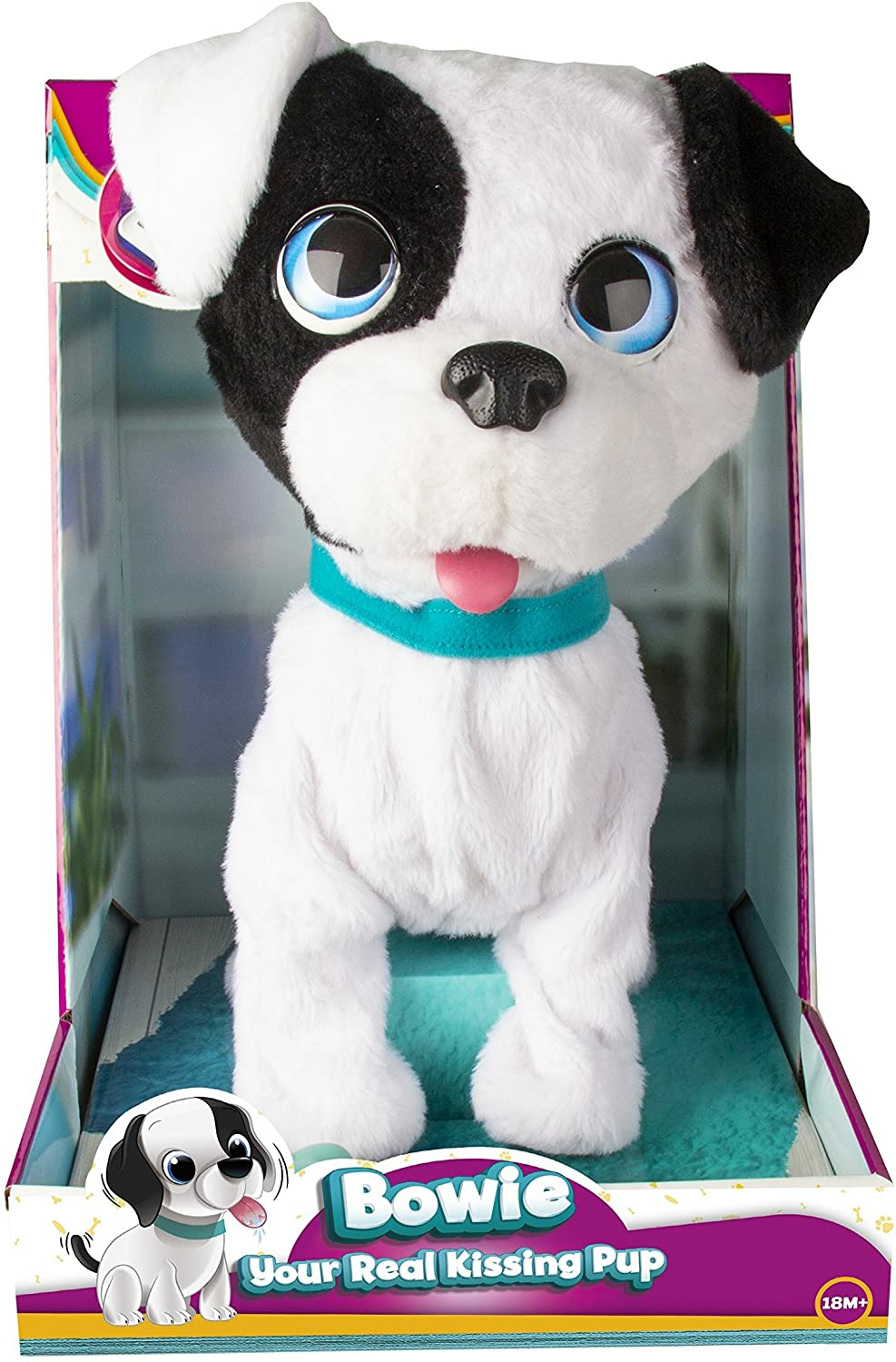 Club Petz Bowie Kissing Puppy  |  Electronic Toys Electronic Toys Electronic Toys