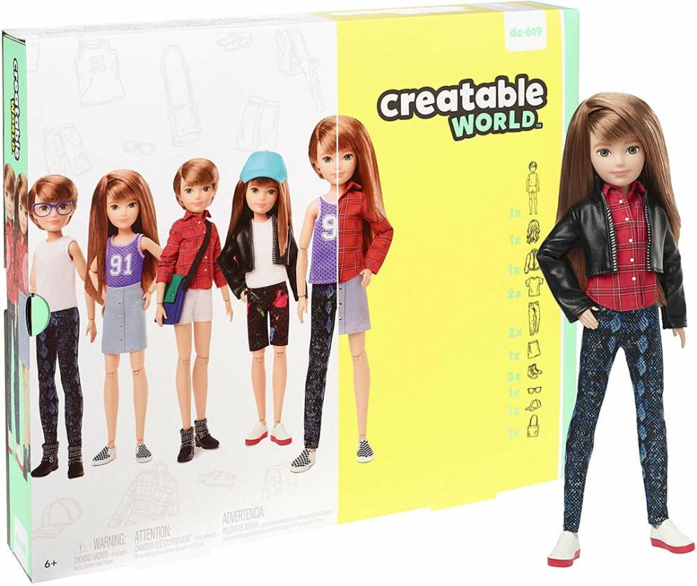 Creatable World Ggg53 Deluxe Character Kit – Copper Straight Hair  |  Dolls & Accessories Dolls & Accessories Dolls & Accessories