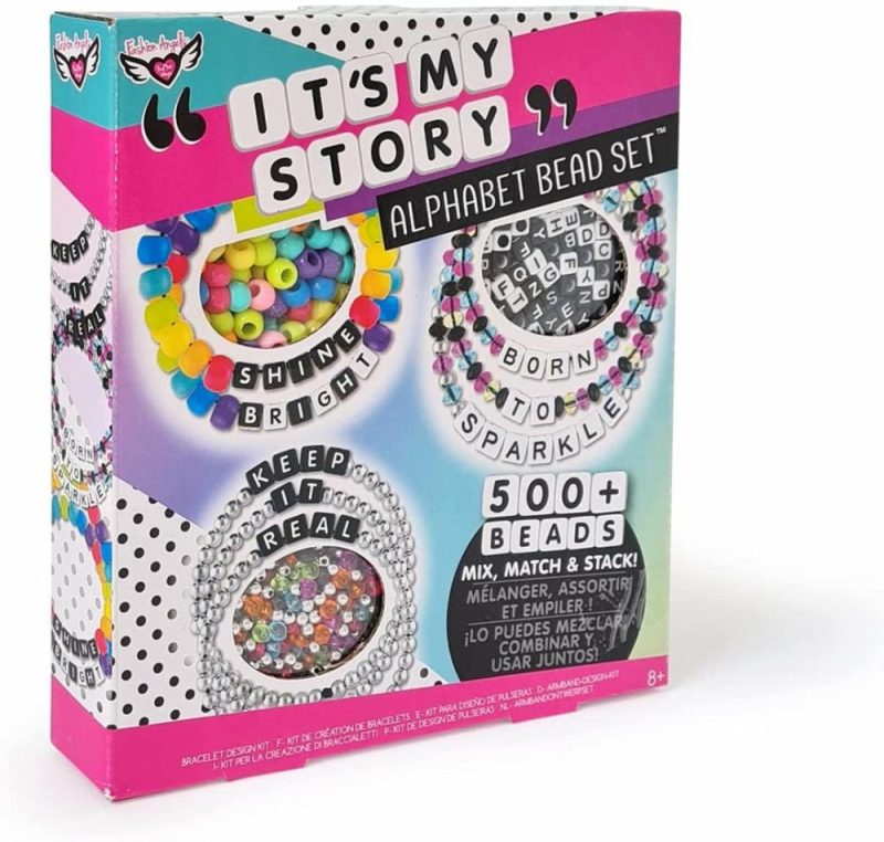 – Create Your Own Alphabet Bead Bracelets – It’s My Story, Creati  |  Arts & Crafts Arts & Crafts Arts & Crafts