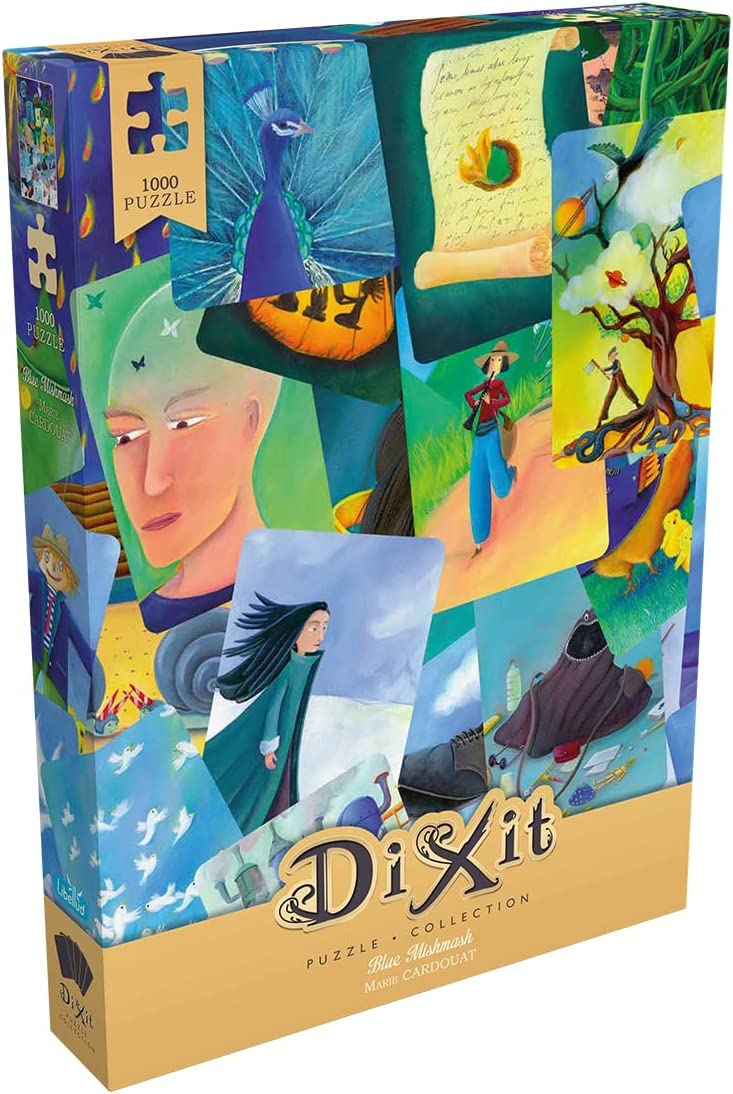 Dixit 1000P Puzzle – Blue Mishmash  |  Puzzles Puzzles Puzzles