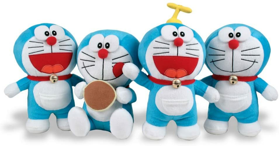 Doraemon  Peluche 20 Cm – Assorted  |  Plushes And Soft Toys Plushes And Soft Toys Plushes And Soft Toys