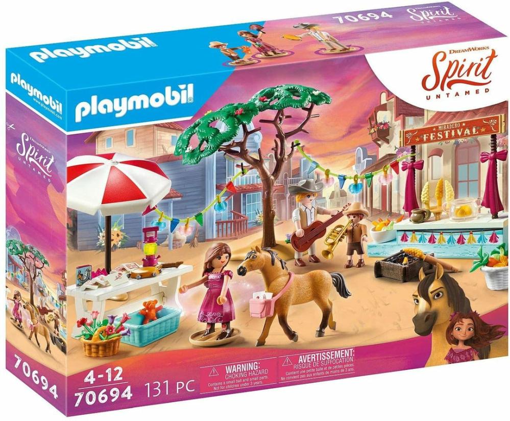 Dreamworks Spirit Untamed 70694 Miradero Festival, For Children Ages 4+  |  Play Figures & Vehicles Play Figures & Vehicles Play Figures & Vehicles