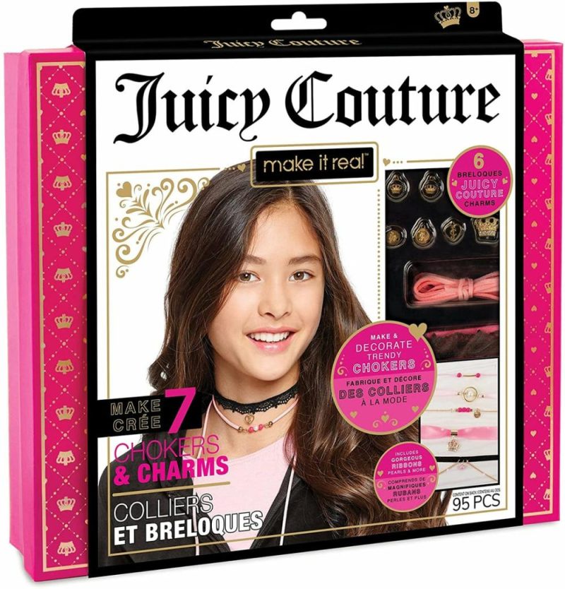 – Juicy Couture Chokers & Charms. Diy Choker Jewelry Making Kit For Girls.  |  Arts & Crafts Arts & Crafts Arts & Crafts