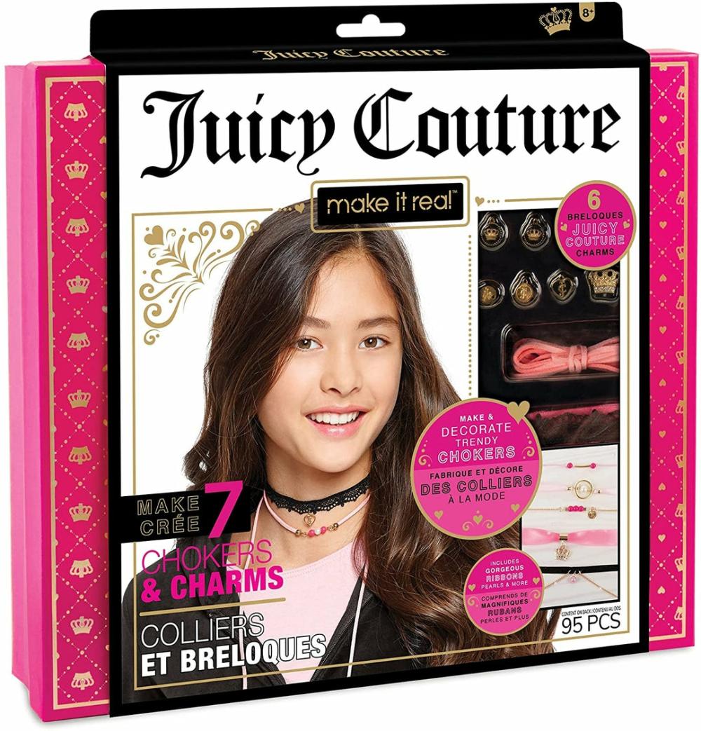 – Juicy Couture Chokers & Charms. Diy Choker Jewelry Making Kit For Girls.  |  Arts & Crafts Arts & Crafts Arts & Crafts