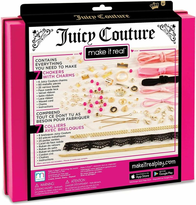 – Juicy Couture Chokers & Charms. Diy Choker Jewelry Making Kit For Girls.  |  Arts & Crafts Arts & Crafts Arts & Crafts