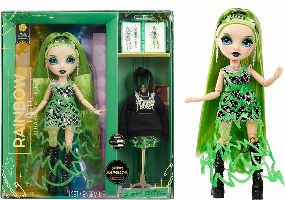 Fantastic Jade Hunter Green Doll Fashion Playset  |  Dolls & Accessories Dolls & Accessories Dolls & Accessories