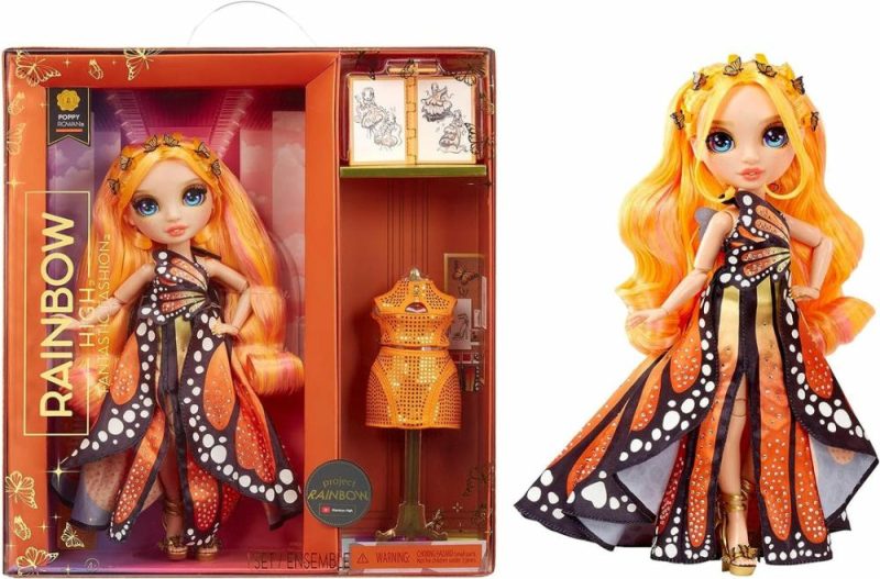 Fantastic Poppy Rowan Orange Doll Fashion Playset  |  Dolls & Accessories Dolls & Accessories Dolls & Accessories