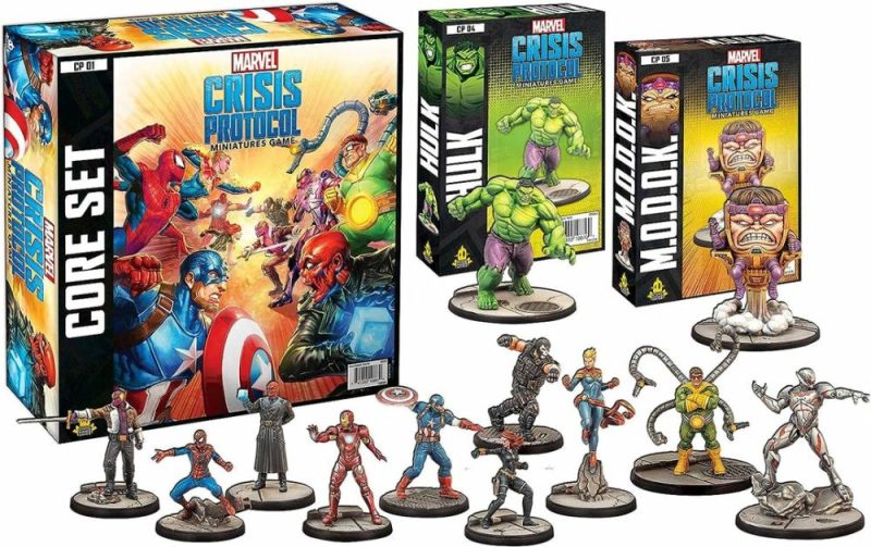 Fantasy Flight Games – Marvel Crisis Protocol: Luke Cage And Iron Fist – Miniatures Game  |  Action Figures Action Figures Action Figures