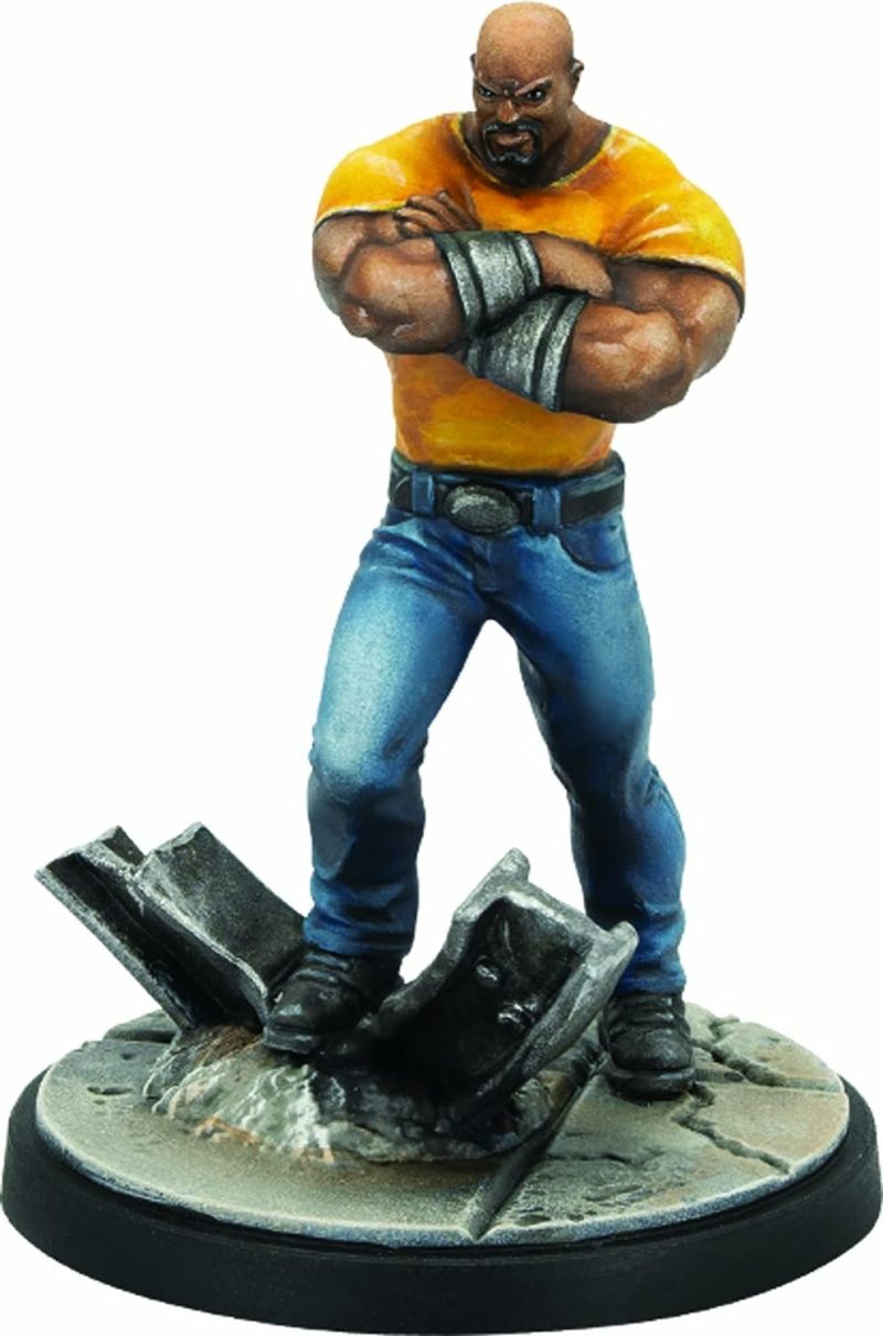 Fantasy Flight Games – Marvel Crisis Protocol: Luke Cage And Iron Fist – Miniatures Game  |  Action Figures Action Figures Action Figures