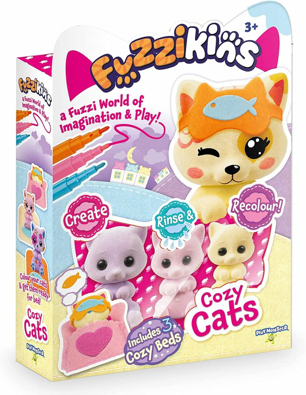 Ff001 Doll Set, Cozy Cats  |  Play Figures & Vehicles Play Figures & Vehicles Play Figures & Vehicles