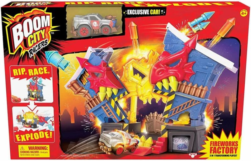 Fireworks Factory – 3 In 1 Transforming Playset  |  Play Figures & Vehicles Play Figures & Vehicles Play Figures & Vehicles