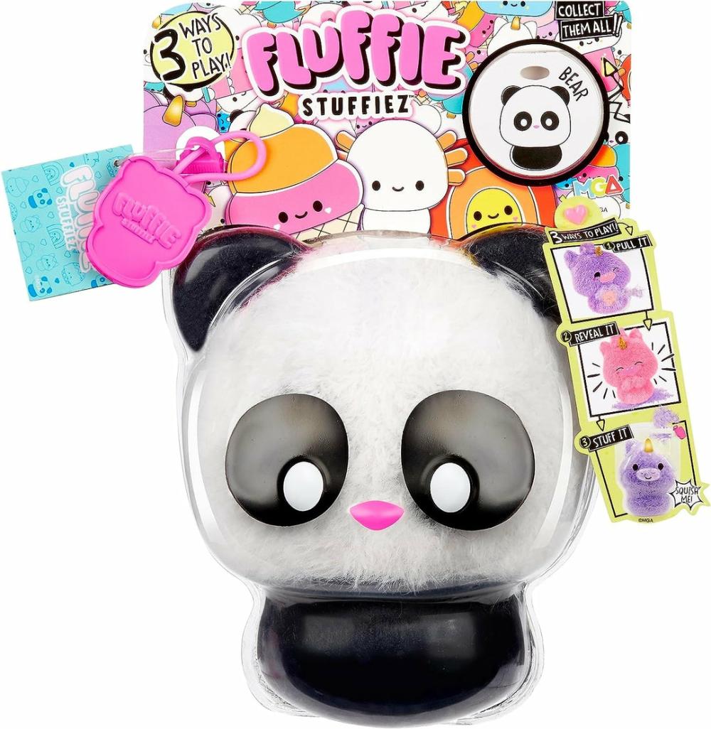 Fluffie Stuffiez Small Collectible Plush – Panda – Suprise Reveal Unboxing With Asmr Fidget Diy Fur Pulling  |  Plushes And Soft Toys Plushes And Soft Toys Plushes And Soft Toys