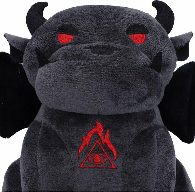 Fluffy Fiends Gargoyle Cuddly Plush Toy 20Cm, Black  |  Plushes And Soft Toys Plushes And Soft Toys Plushes And Soft Toys