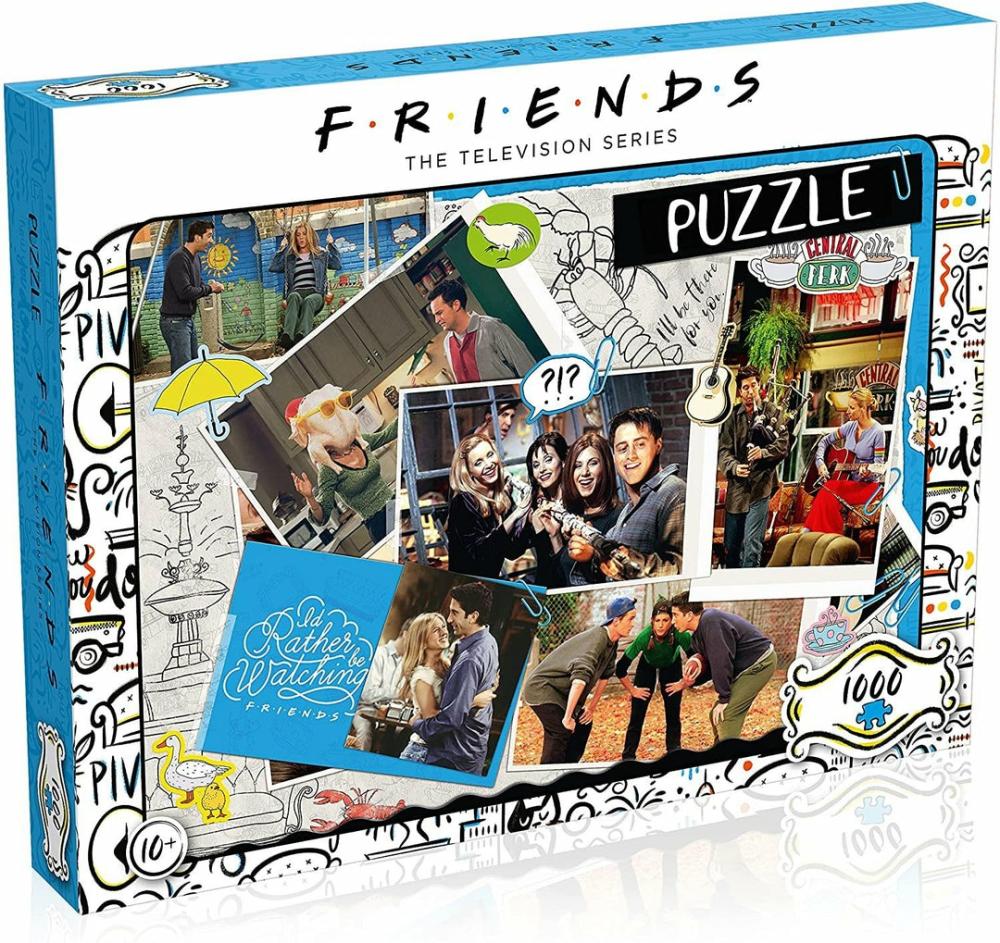 Friends Scrapbook 1000 Peice Jigsaw Puzzle Game  |  Puzzles Puzzles Puzzles