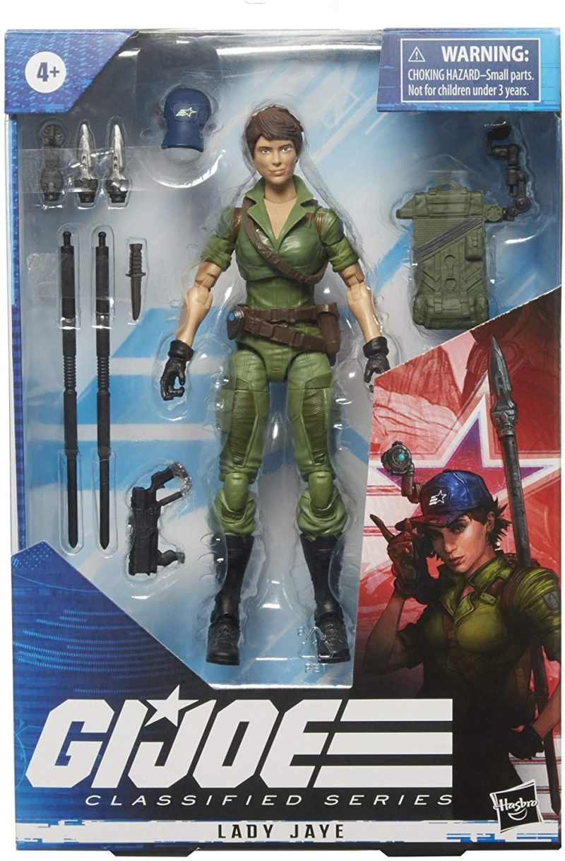 G.I. Joe Classified Series Lady Jaye Action Figure 25 Collectible Premium Toy With Multiple Accessories 6-Inch Scale With Custom Package Art  |  Play Figures & Vehicles Play Figures & Vehicles Play Figures & Vehicles