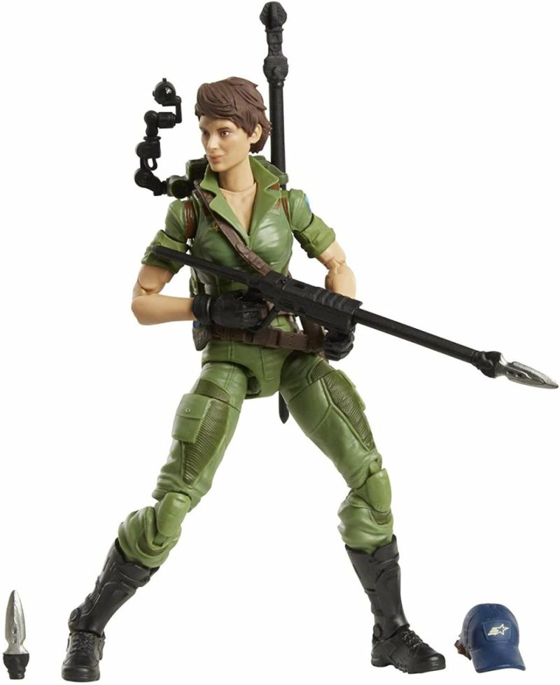 G.I. Joe Classified Series Lady Jaye Action Figure 25 Collectible Premium Toy With Multiple Accessories 6-Inch Scale With Custom Package Art  |  Play Figures & Vehicles Play Figures & Vehicles Play Figures & Vehicles