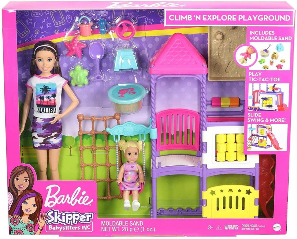 Ghv89 Skipper Babysitters Inc Climb ‘N Explore Playground Dolls And Playsets  |  Playsets & Building Playsets & Building Playsets & Building