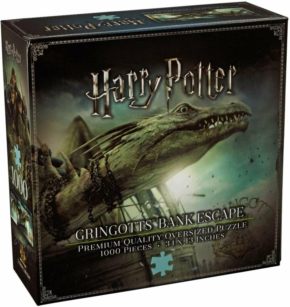 Gringotts Bank Escape 1,000Pc Jigsaw Puzzle Oversized Premium Quality  |  Puzzles Puzzles Puzzles