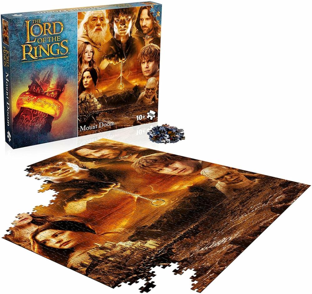 Lord Of The Rings Mount Doom 1000 Piece Jigsaw Puzzle Game  |  Puzzles Puzzles Puzzles