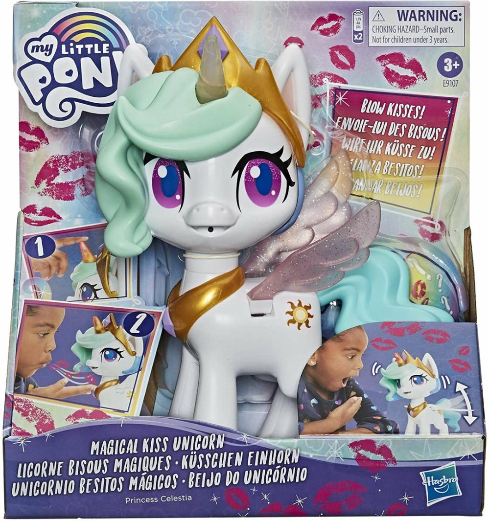 Magical Kiss Unicorn Princess Celestia, Interactive Unicorn Figure  |  Play Figures & Vehicles Play Figures & Vehicles Play Figures & Vehicles