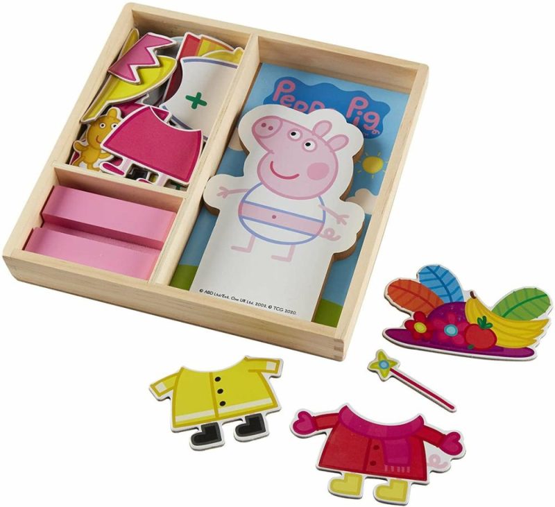 Magnetic Wooden Dress-Up Set  |  Playsets & Building Playsets & Building Playsets & Building