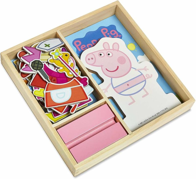 Magnetic Wooden Dress-Up Set  |  Playsets & Building Playsets & Building Playsets & Building