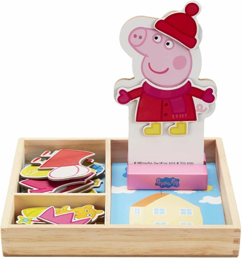 Magnetic Wooden Dress-Up Set  |  Playsets & Building Playsets & Building Playsets & Building