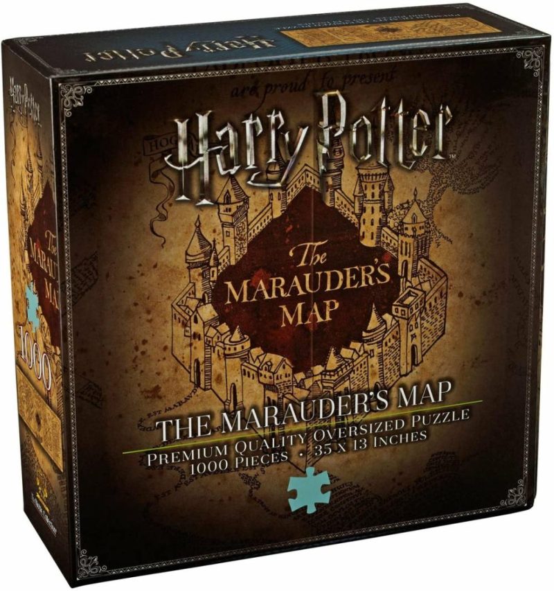 Marauders Map 1,000Pc Jigsaw Puzzle Oversized  |  Puzzles Puzzles Puzzles