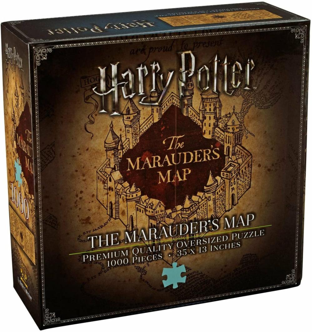 Marauders Map 1,000Pc Jigsaw Puzzle Oversized  |  Puzzles Puzzles Puzzles