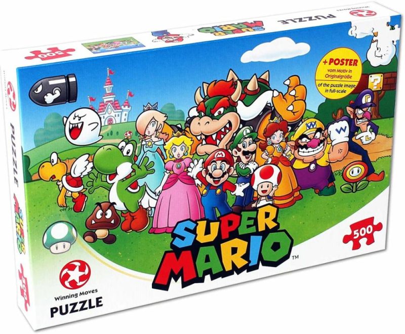 Mario And Friends 500 Piece Jigsaw Puzzle  |  Puzzles Puzzles Puzzles