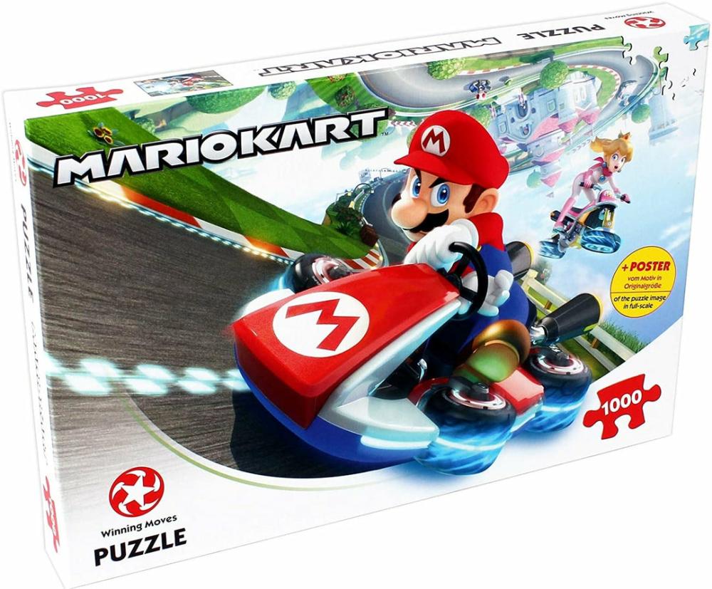 Mario Kart Funracer 1000 Piece Jigsaw Puzzle  |  Puzzles Puzzles Puzzles