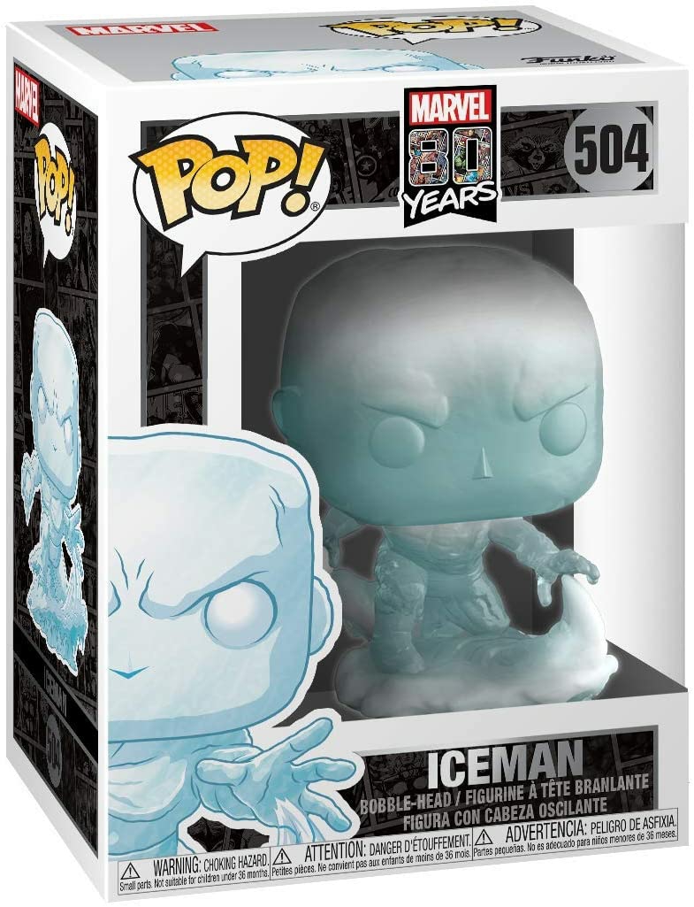 Marvel 80 Years Iceman  40717 Vinyl #504  |  Play Figures & Vehicles Play Figures & Vehicles Play Figures & Vehicles